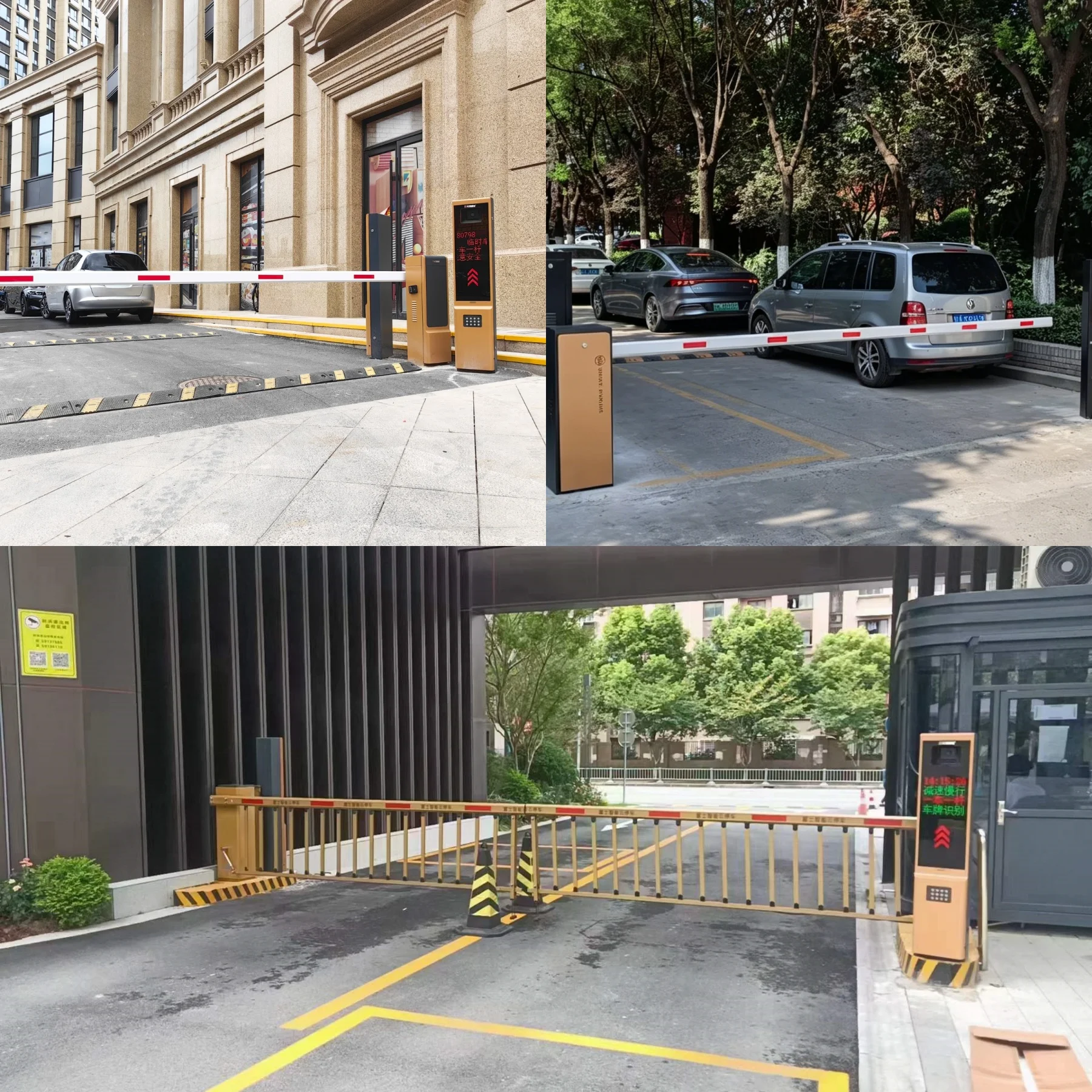 Anti--Crash Electronique Securite Barriere pour Securise Automatise Parking Zones