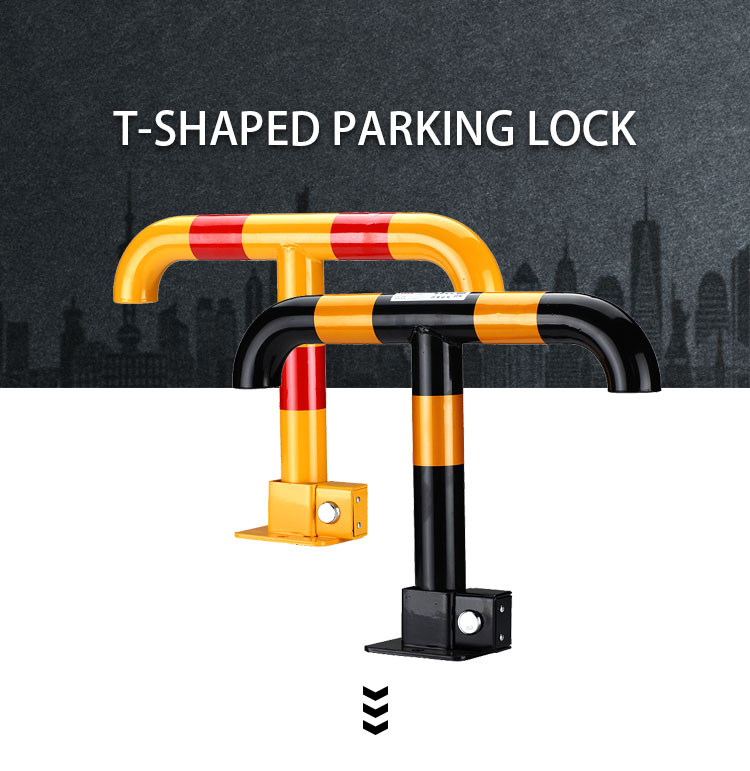 T-Shape Metal Safety Parking Barrier: Affordable Commercial Space Management Solution