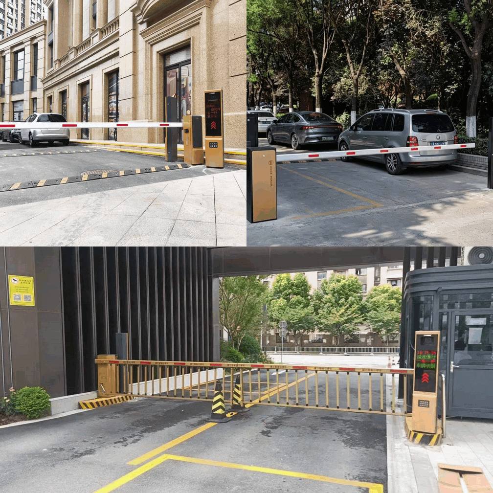 12m Industriell Parkplatz Schrankenanlage mit Integriert Smart Card Payment Gateway