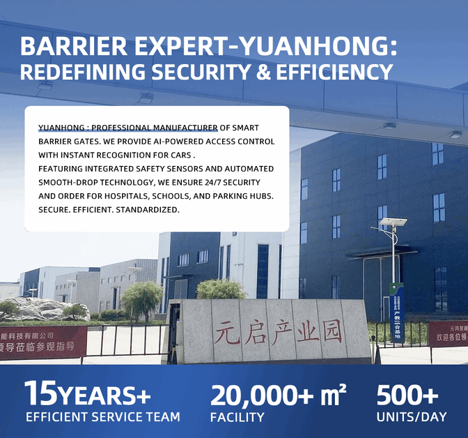 High-Performance ANPR Parking Barrier Gate for Professional Residential and Commercial Projects