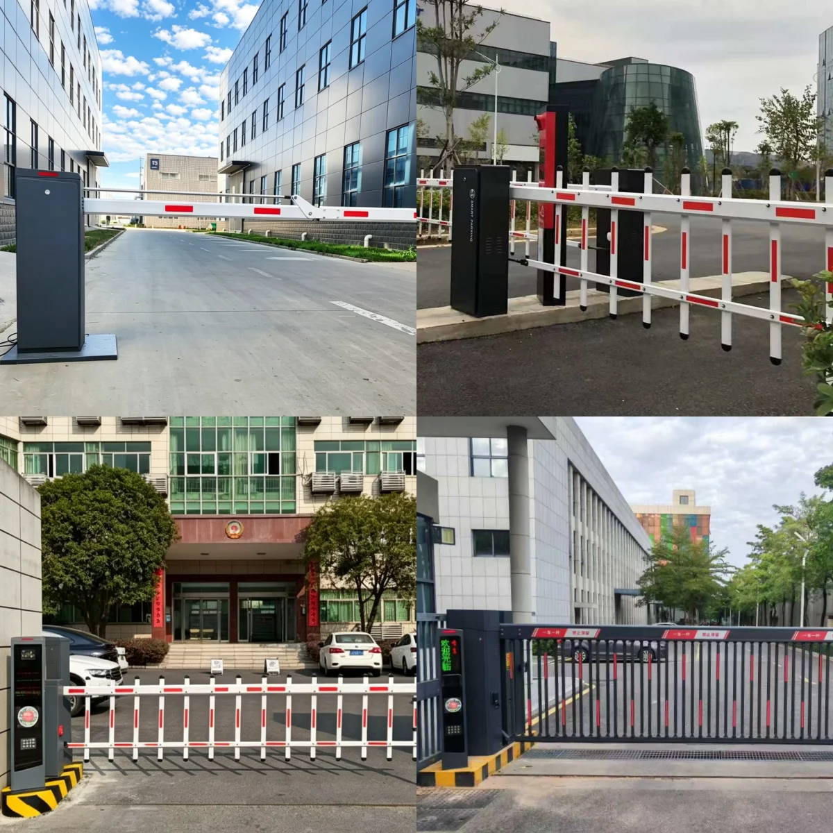 Automatisch Aluminium Barrikade Tor System für Groß-Scale Anlage Parkplatz Zutritt