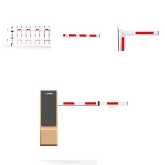 BLDC Motor Smart Traffic Barrier Gate for High-Volume Commercial Car Parking Facilities