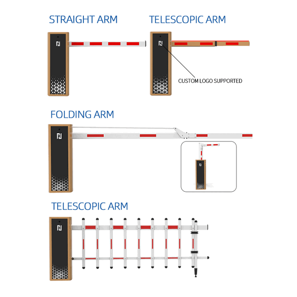 Heavy Duty Motorized Traffic Fence Barrier for Industrial Tollway Infrastructure