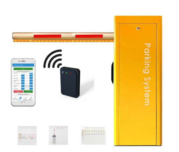 Portable Boom Gate Radar Sensor with 6m Infrared Detection for Security Barriers