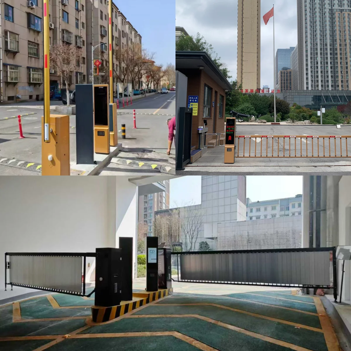 License Plate Recognition Camera Gate with Automated Parking Management Software